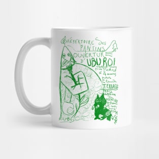 Ubu roi - green Mug